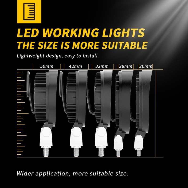 hy gd2001 12v 24v 3 work light product 4